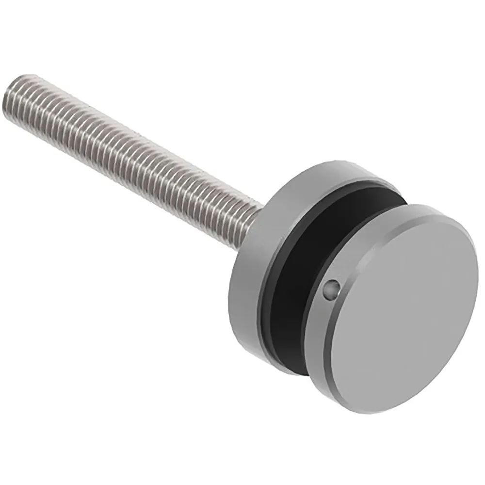 Umakov Group  Glaspunkthalter für 8 - 18 mm, ø 40 mm, Edelstahl V2A