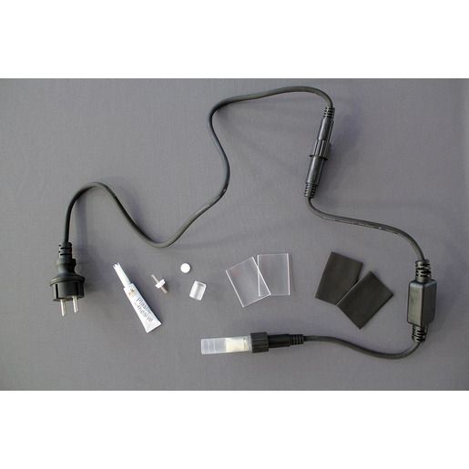 MK ANSCHL.SET F.LED-LICHTSCH. 1M / 001-021