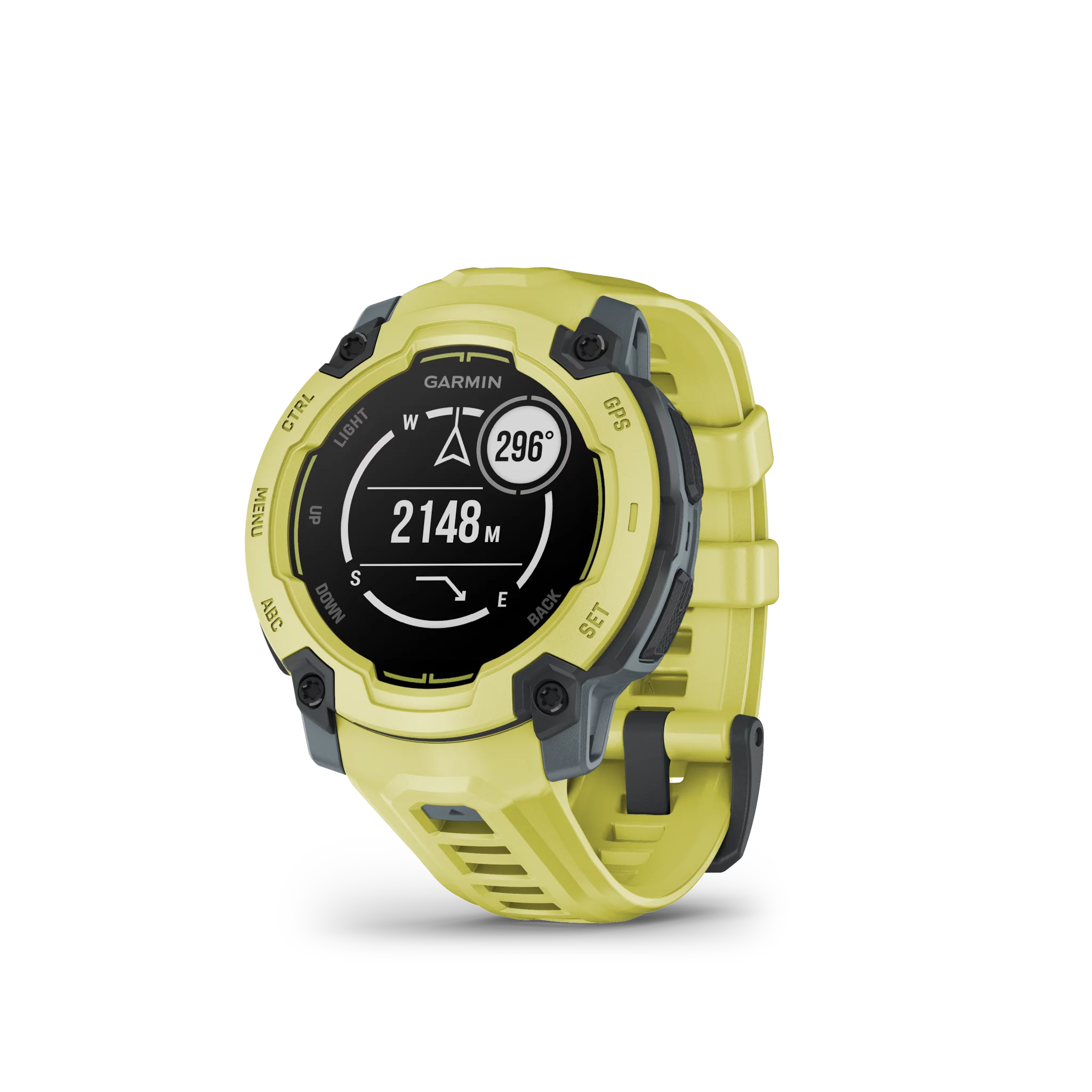 Garmin Instinct E, 45 mm, ElectricLimeBezel