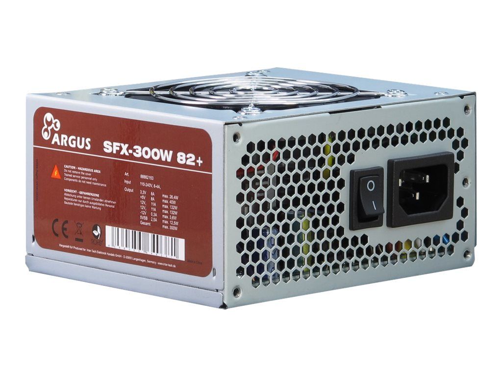 Inter-Tech Argus SFX-300W 82+ - Netzteil (intern) - SFX12V