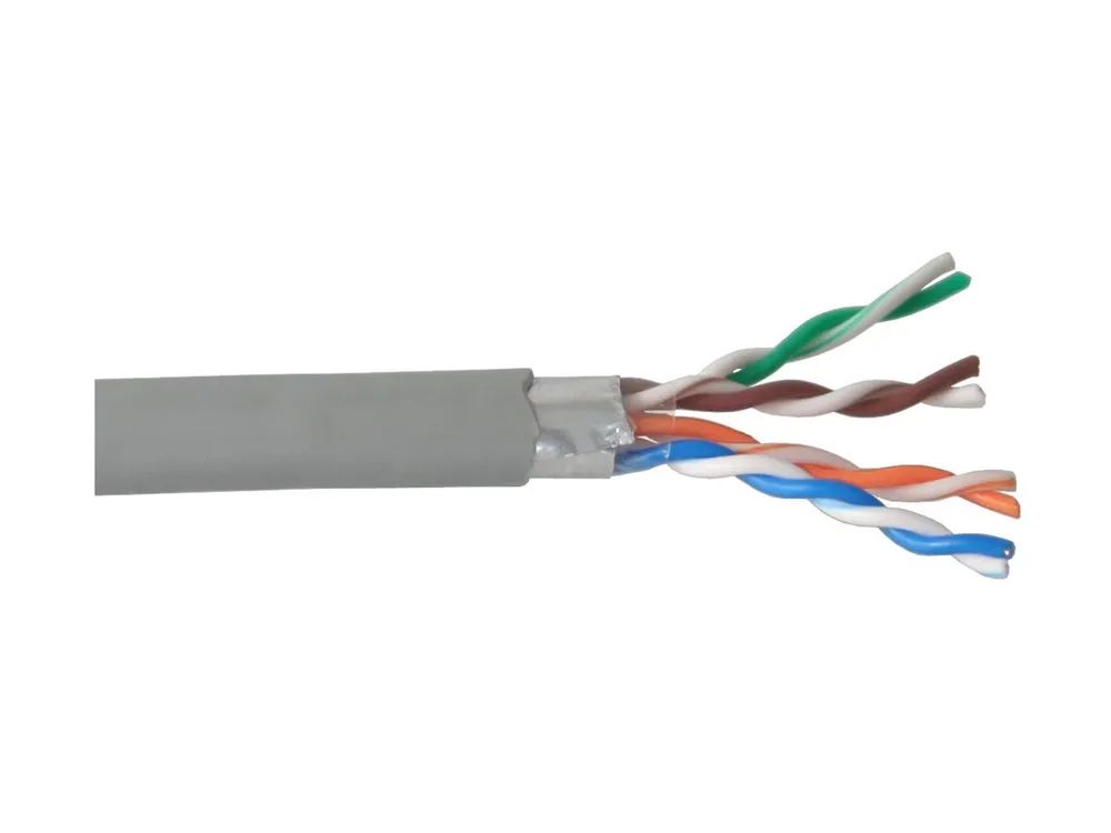 InLine Verlegekabel - F/UTP - Cat.5e - AWG24 CCA - PVC - 100m
