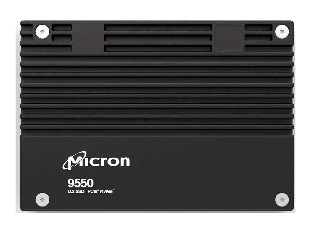 Micron 9550 PRO - SSD - Enterprise, Leseintensiv - verschlüsselt - 3.84 TB - intern - 2.5" (6.4 cm)
