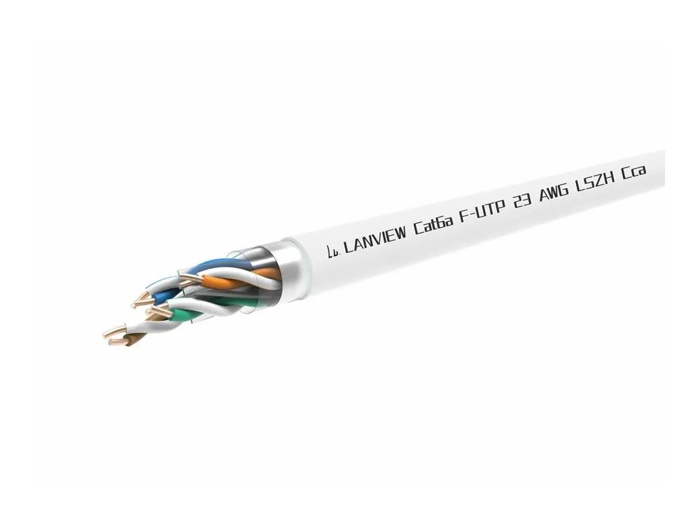 Lanview Bulkkabel - 500 m - 7.3 mm - Foiled Unshielded Twisted Pair (F/UTP)