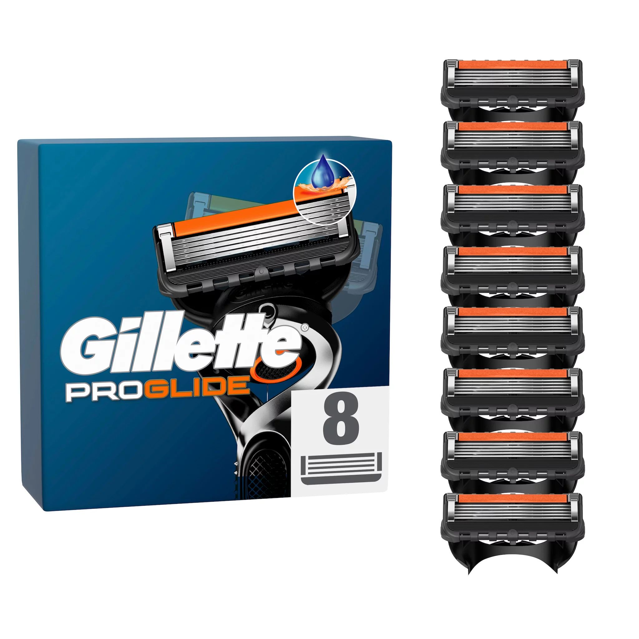 Gillette ProGlide SyGillette ProGlide Systemklingen 8er + Klingenhülle