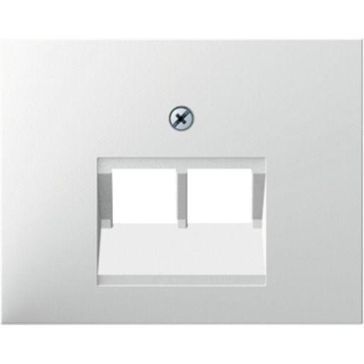 Berker ZENTRALPLATTE F. RJ45 2-FACH / BERKER 14097009 PWS K.1 14097009