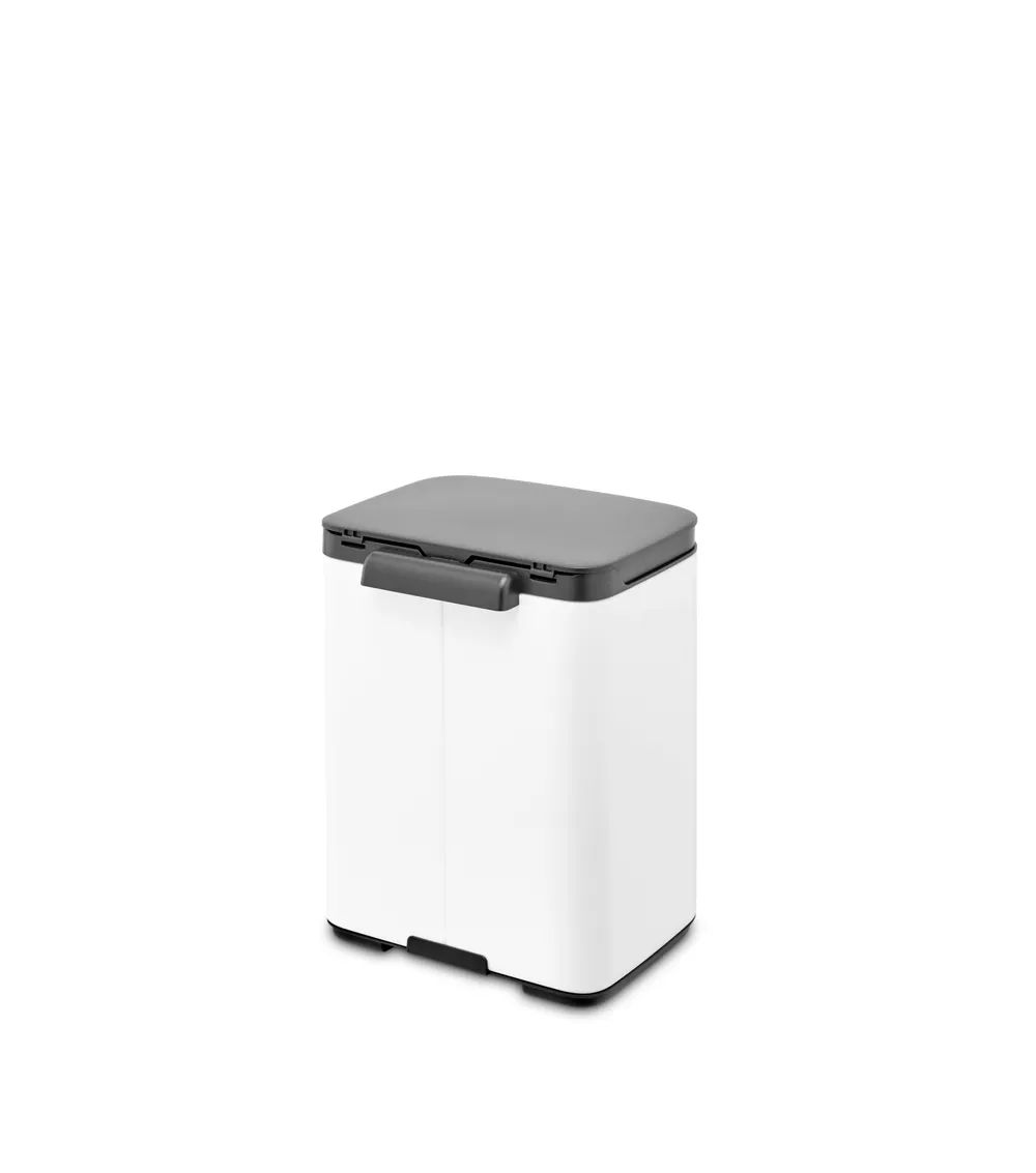 Brabantia Bo Mülleimer, 4L - White