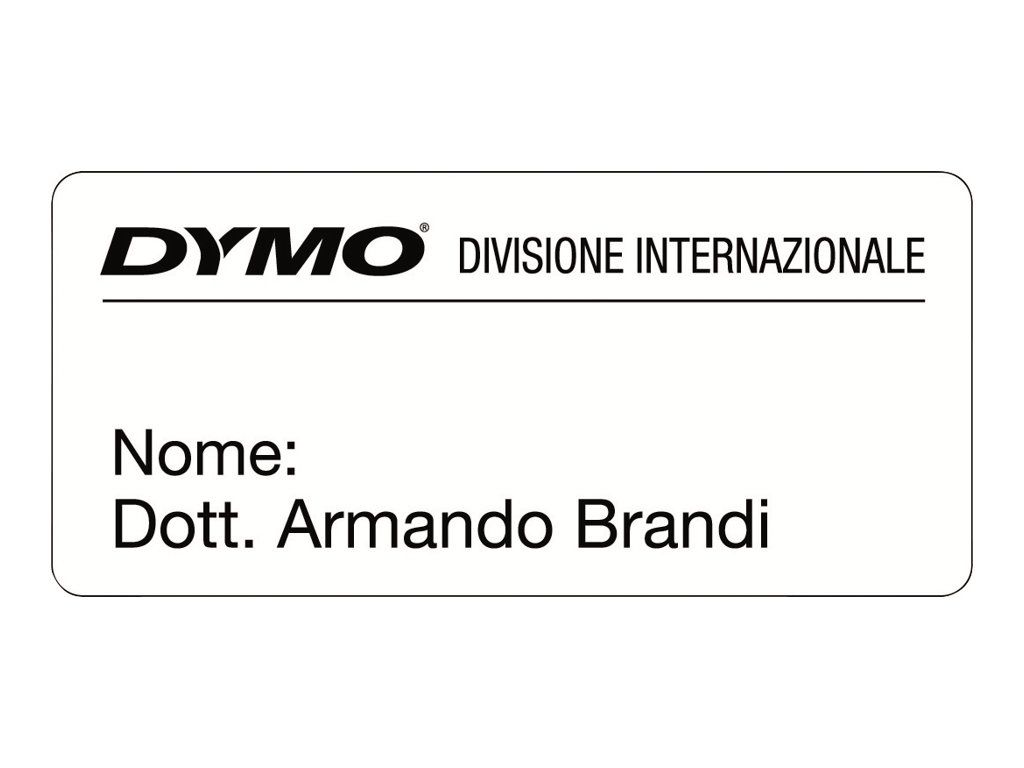 Dymo LabelWriter - Weiß - 89 x 41 mm 300 Etikett(en) (1 Rolle(n)