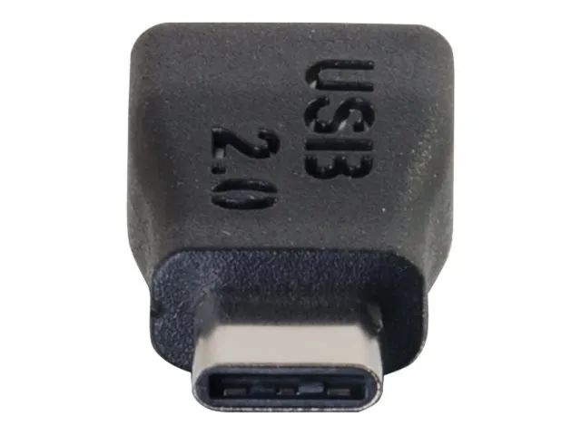 C2G USB 2.0 USB Type C to USB Micro B Adapter M/F - USB C to Phone Black - USB-Adapter - Micro-USB Typ B (W)