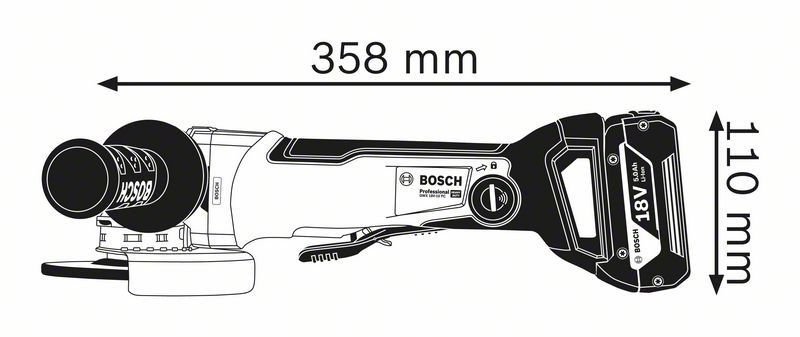 Bosch Professional GWX 18V-10 PC Solo