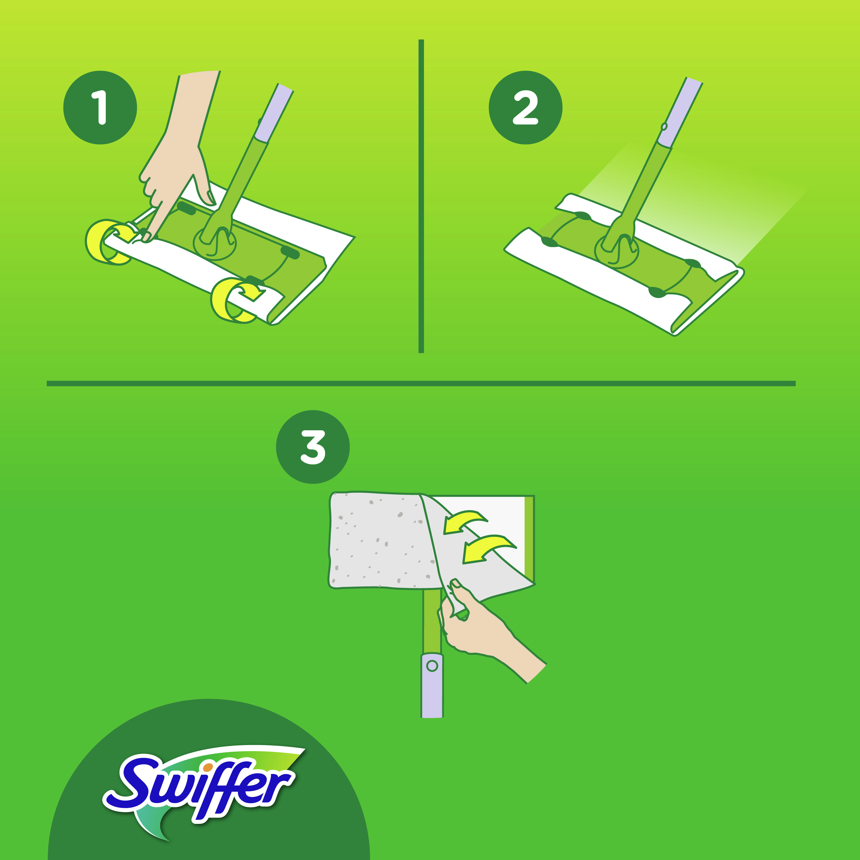 Swiffer Trocken Wischtücher Nachfüllpackung 36er mit Duft