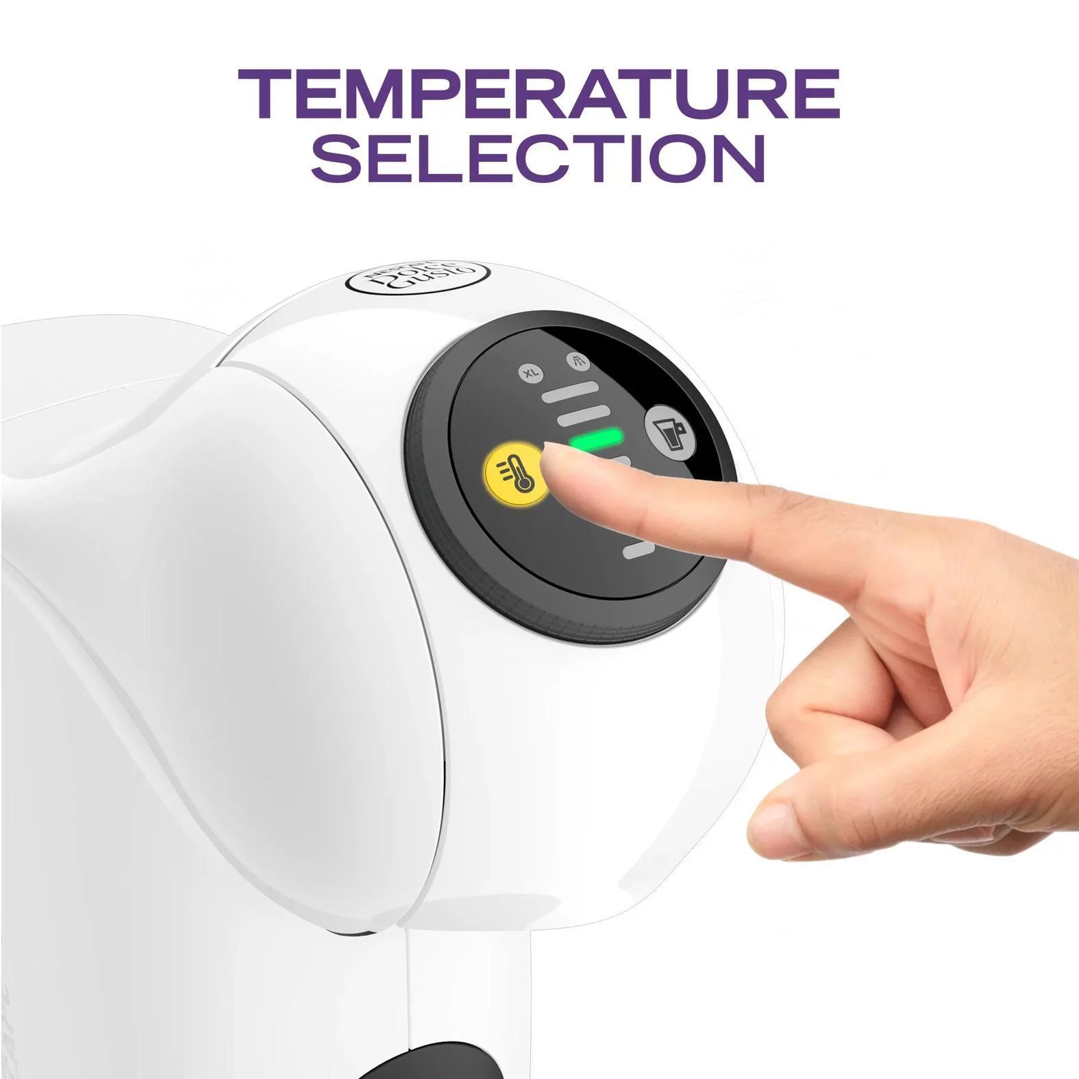 KRUPS NESCAFÉ® Dolce Gusto®KP2431  Kapselmaschine GENIO S - weiß