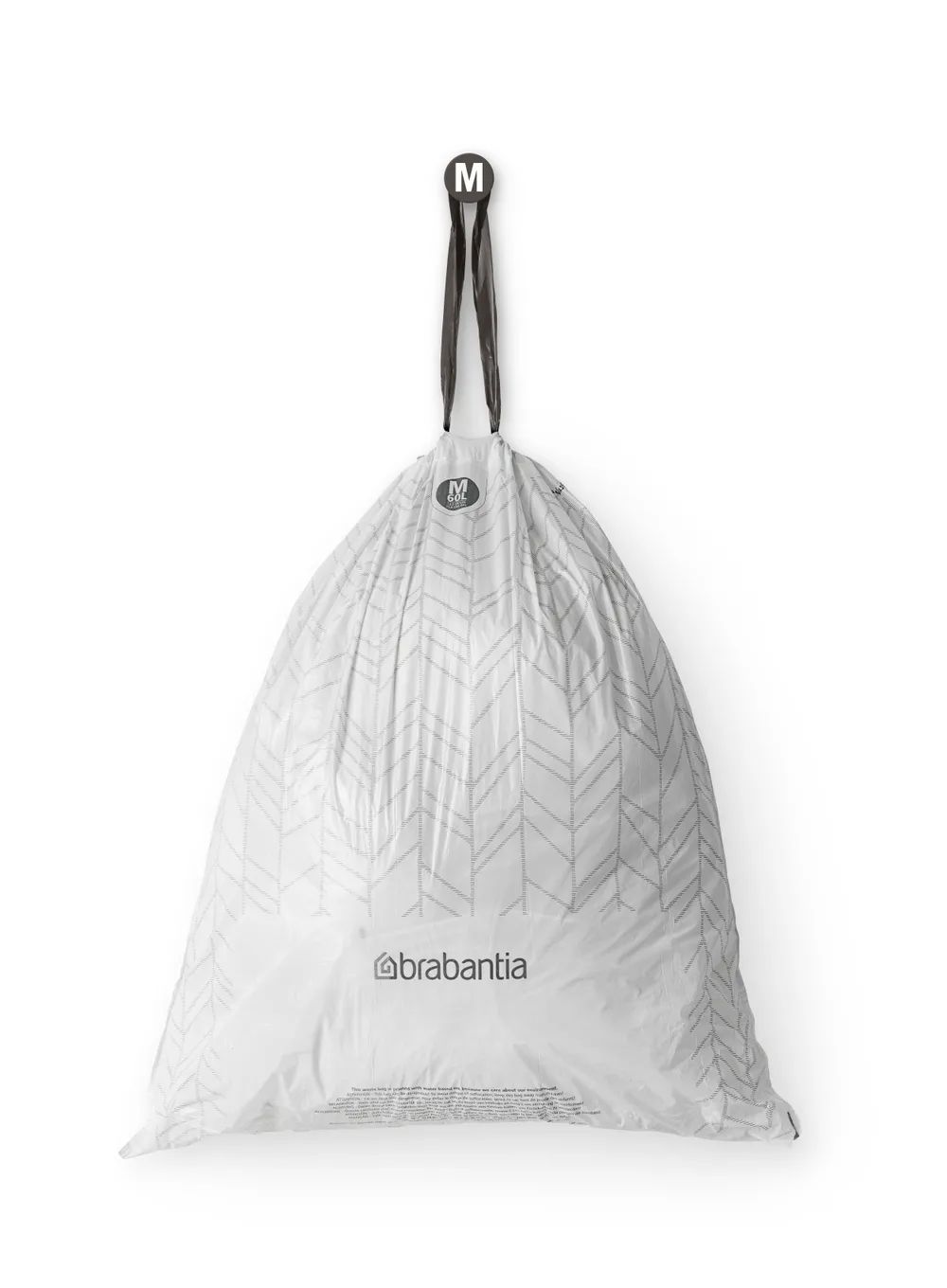 Brabantia PerfectFit Müllbeutel M, 60L - White