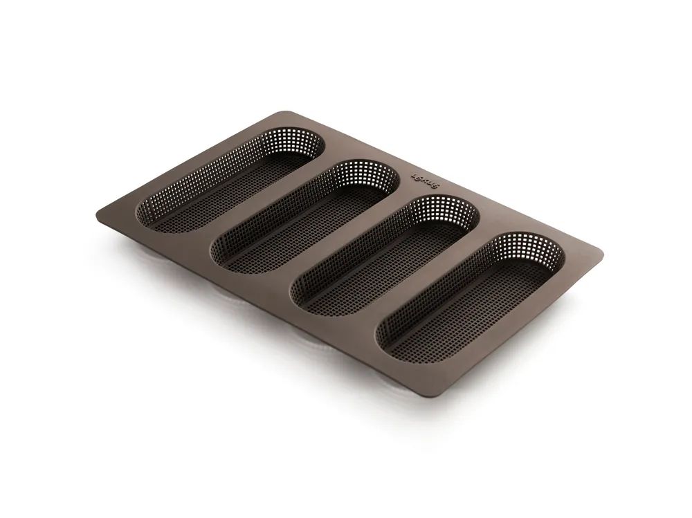 Lékué Silikon Mini-Baguette-Backform - Brown