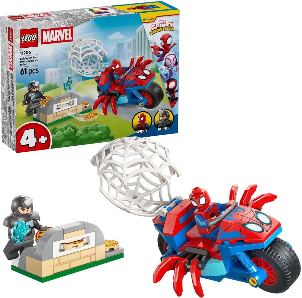 LEGO Spielwaren GmbH Spidey Spidey auf Motorrad vs. Rhino