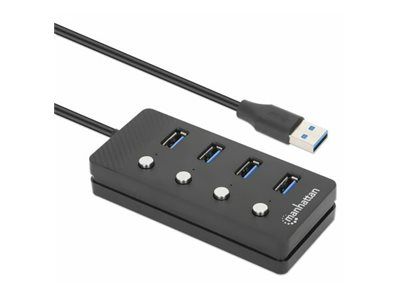 Manhattan Hub - 4 x USB 3.2 Gen 1 - Desktop