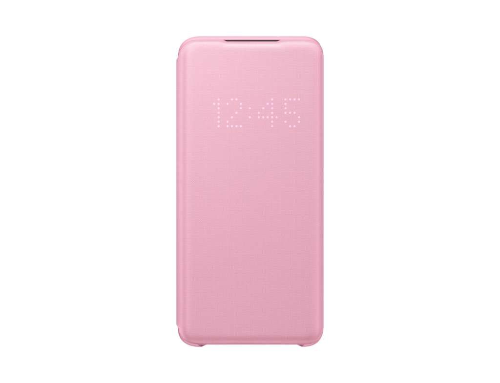 Samsung LED-View-Cover "EF-NG980" für Galaxy S20, Pink