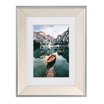 Hama Kunststoffrahmen "Sierra", Weiß, 10 x 15 cm