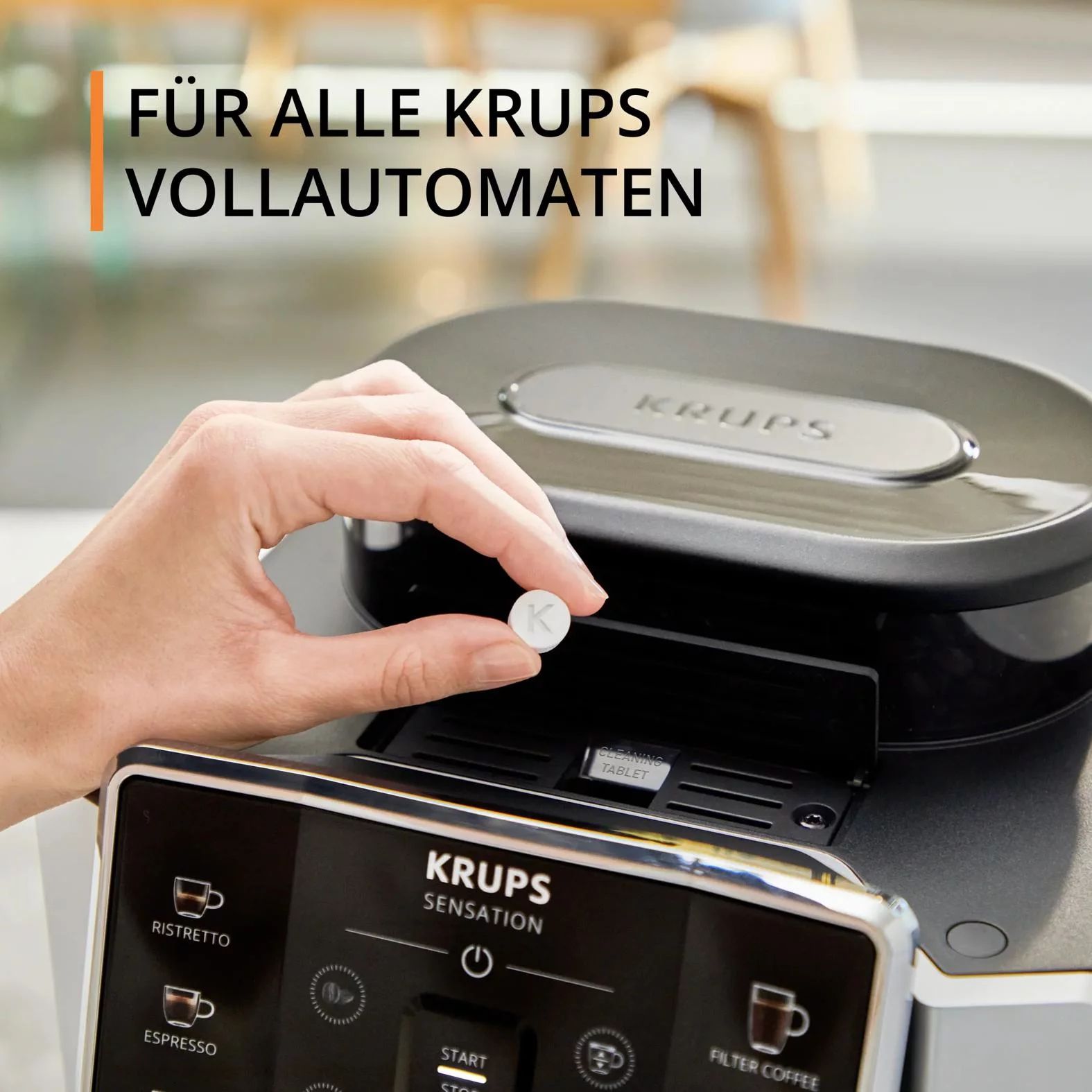 Krups XS3000 Reinigungstabletten