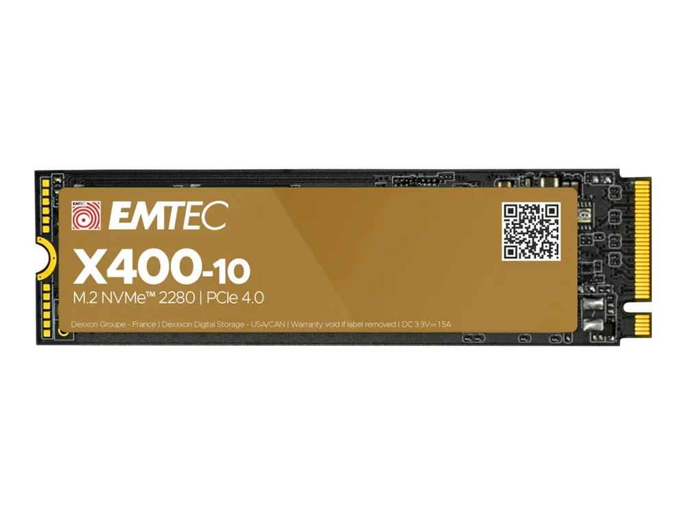 EMTEC Power Pro X400-10 - SSD - 4 TB - intern - M.2 2280 - PCIe 4.0 x4 (NVMe)