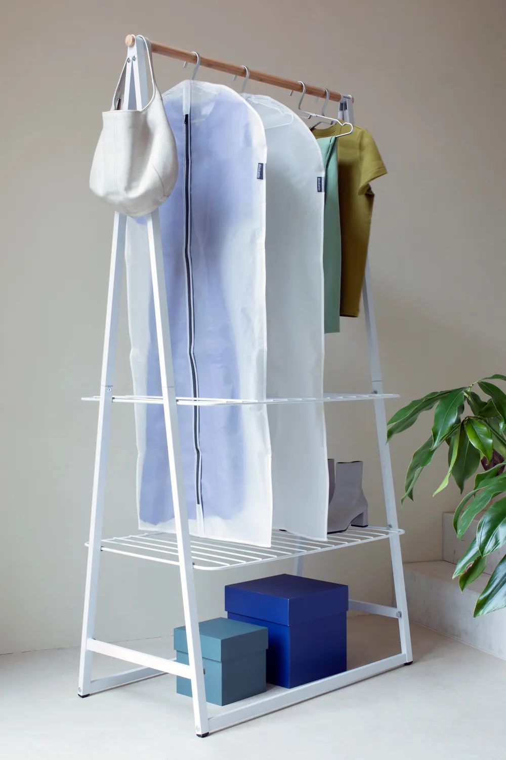 Brabantia Kleiderschutzhülle L, 2er Set - Transparent