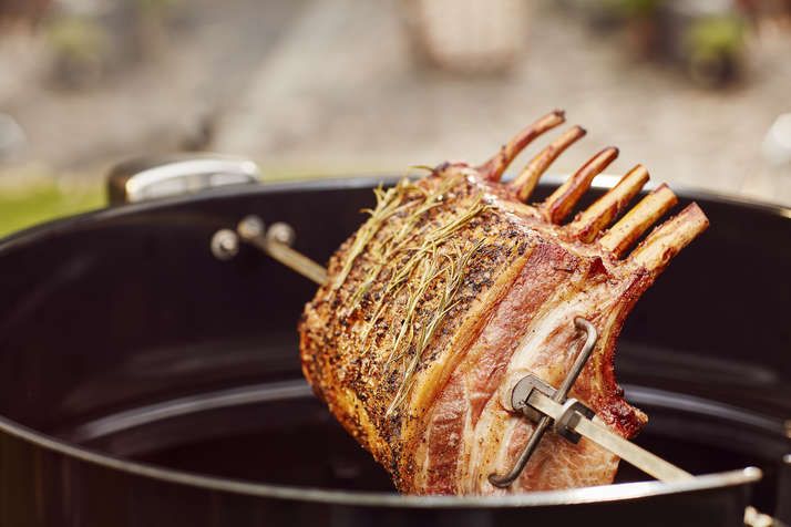 Weber Drehspieß für Holzkohlegrills mit 57cm
