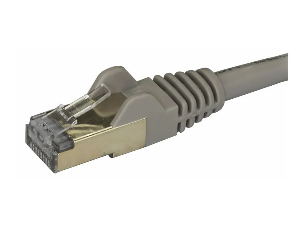 StarTech.com 7,5m CAT6a Kabel - grau - CAT6a Kabel - STP- Snagless-RJ45 - Patch-Kabel - RJ-45 (M)
