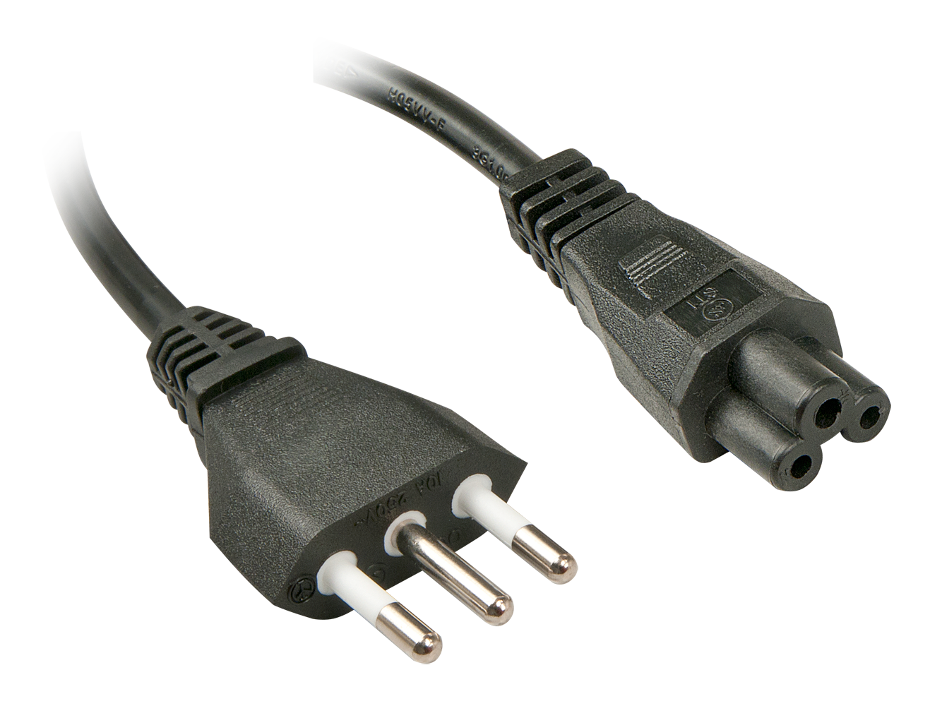 Lindy Stromkabel - IEC 60320 C5 bis CEI 23-16/VII (M)