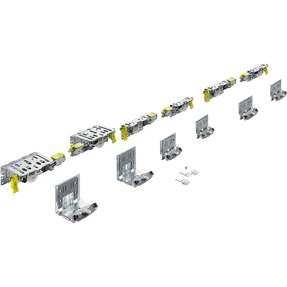 HETTICH TopLine XL Schiebetürbeschlag-Set 1350 x 3000, 3-türig 18-30 mm