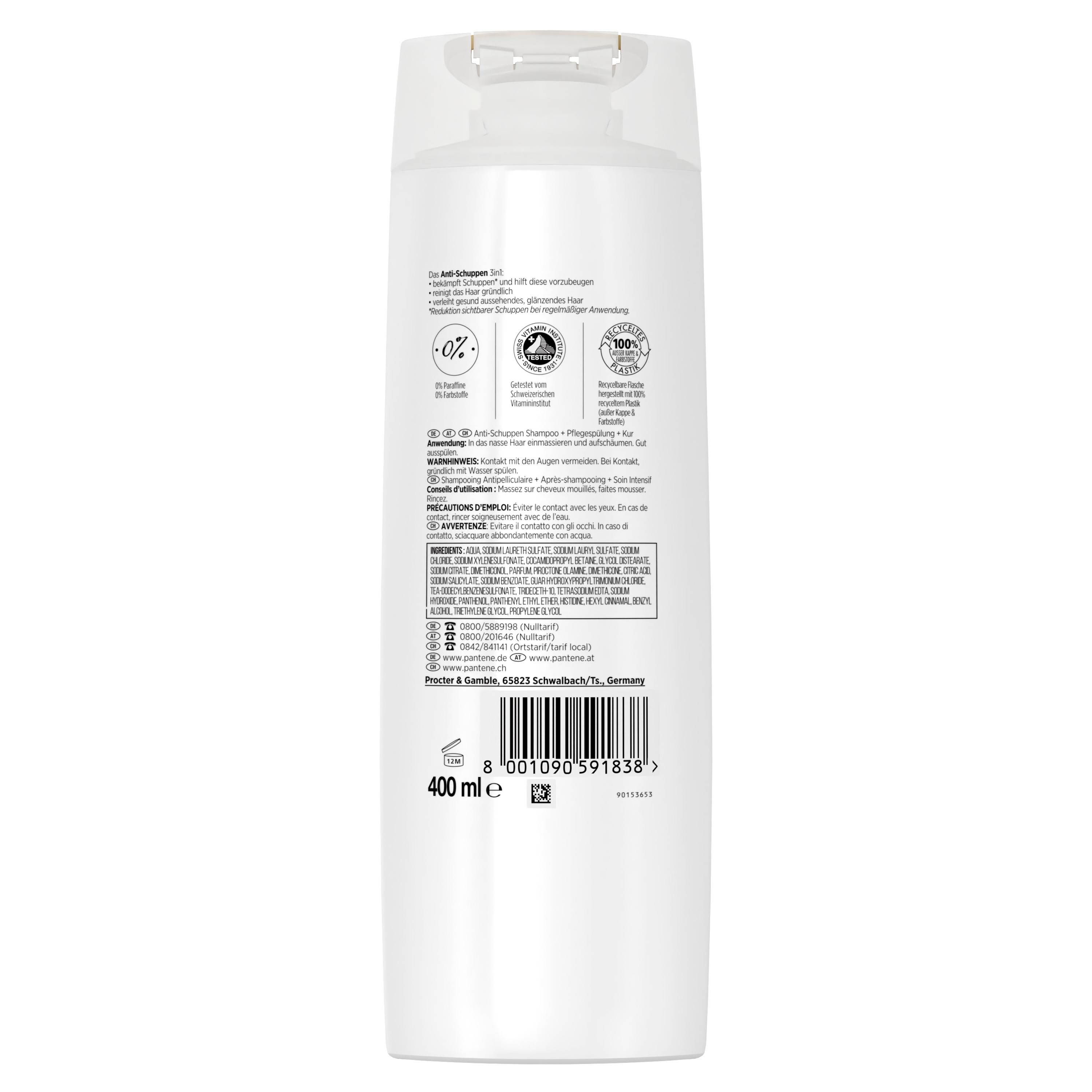 Pantene Pro-V 3in1 Antischuppen Shampoo