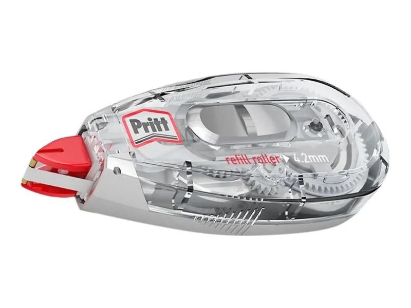Henkel Pritt Flex - Korrekturrolle - 4.2 mm x 12 m - weiß - transparentes Gehäuse (Packung mit 16)