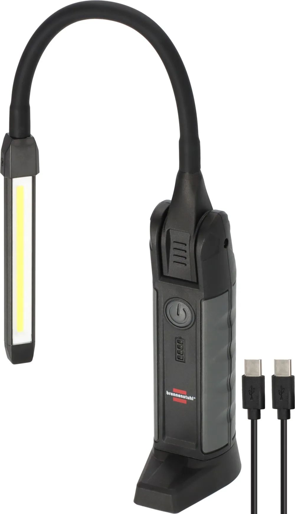 Hugo Brennenstuhl GmbH & Co. KG Professional Akku LED Handlampe HL 800 ACW, 800+170 lm, IP54