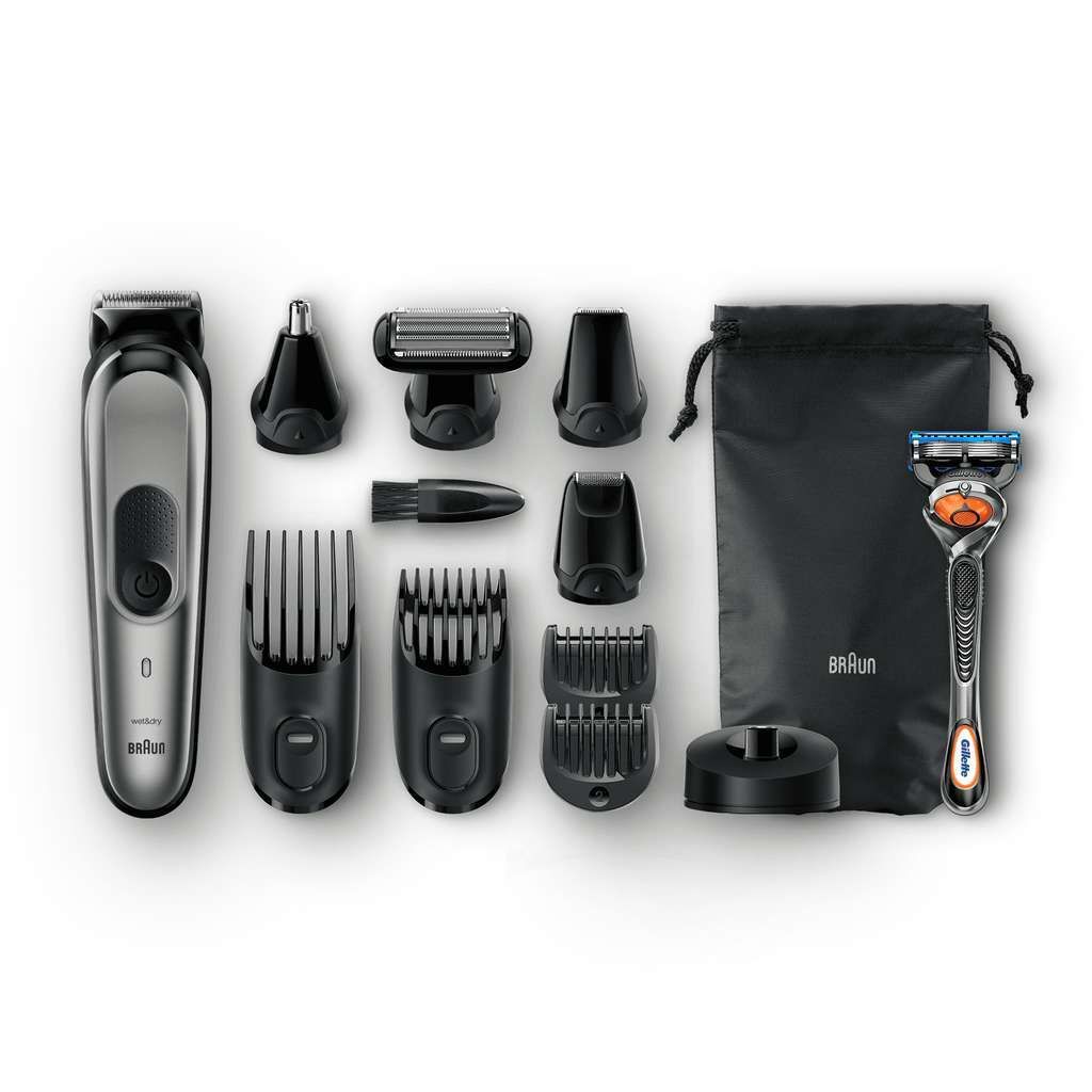 Braun MultiGroomingKit MGK 7021, Schwarz/Gr B-Ware
