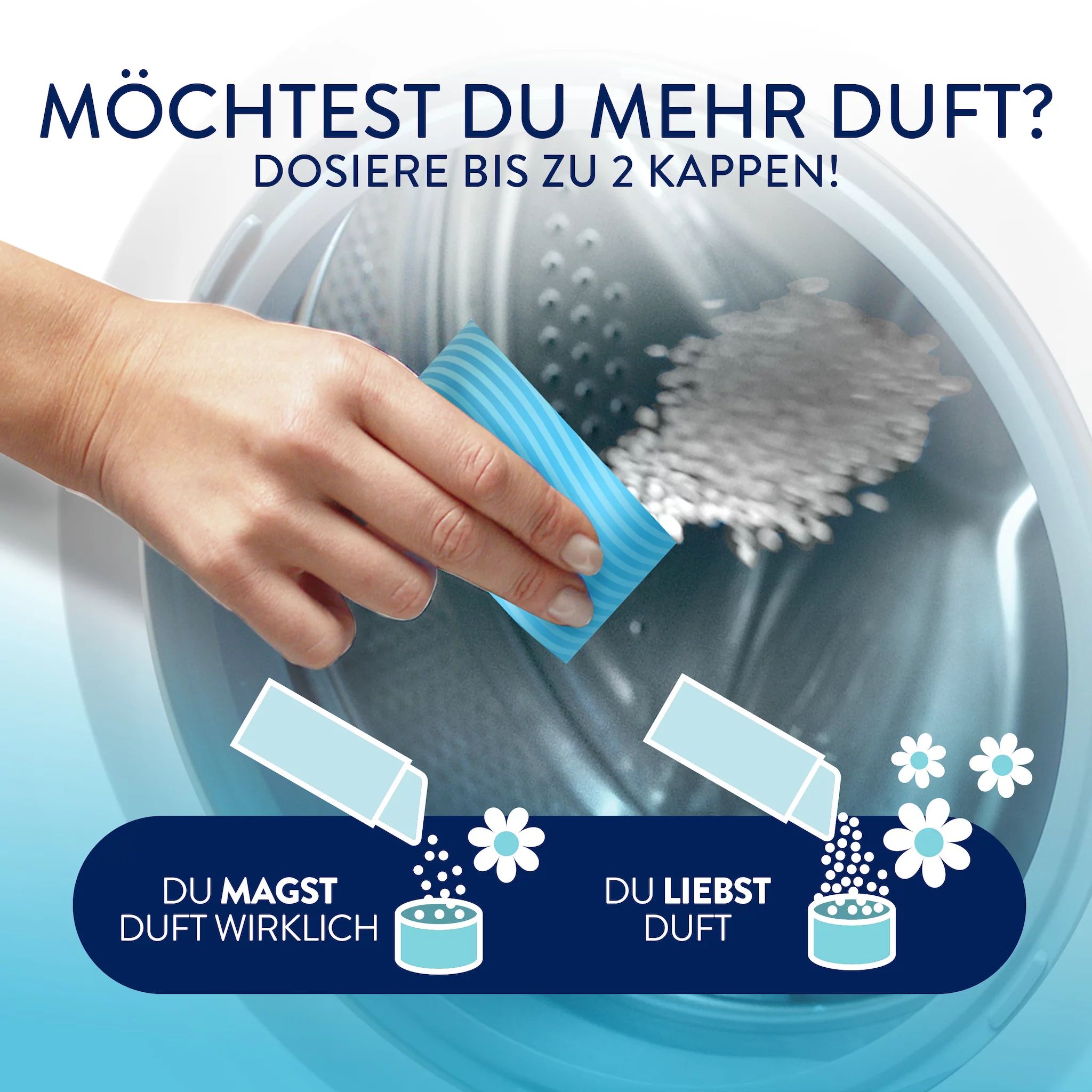 Lenor Light Wäscheparfüm, Frische Baumwollblüte, 280g