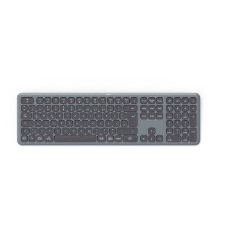 Hama Multi-Device-Tastatur "WK-550", kabellos, Funk u. Bluetooth®, SW, QWERTZ DE