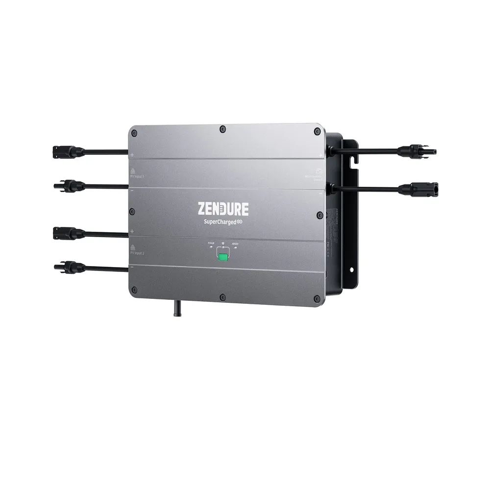 Zendure Wechselrichter SolarFlow Hub 2000 2 MPPT 1800W Batterieanschluss 2400W PV Eingang IP65 WLAN