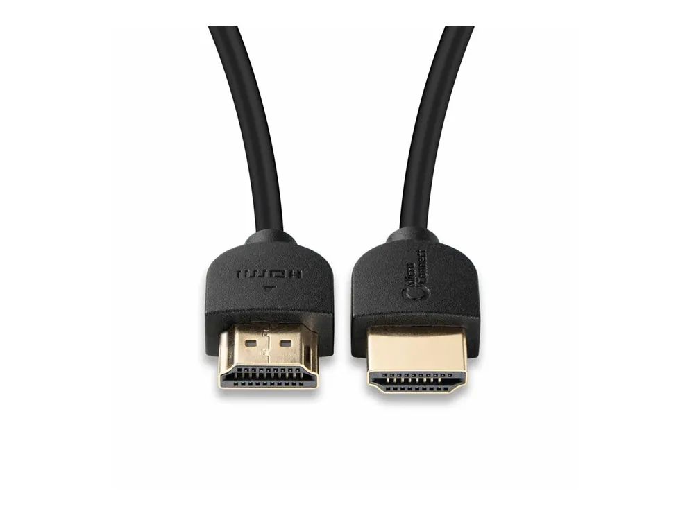 MicroConnect Highspeed - HDMI-Kabel mit Ethernet - HDMI männlich zu HDMI männlich - 3 m - Schwarz - Dolby TrueHD-Unterstützung, unterstützt 4K 60 Hz (4096 x 2160)