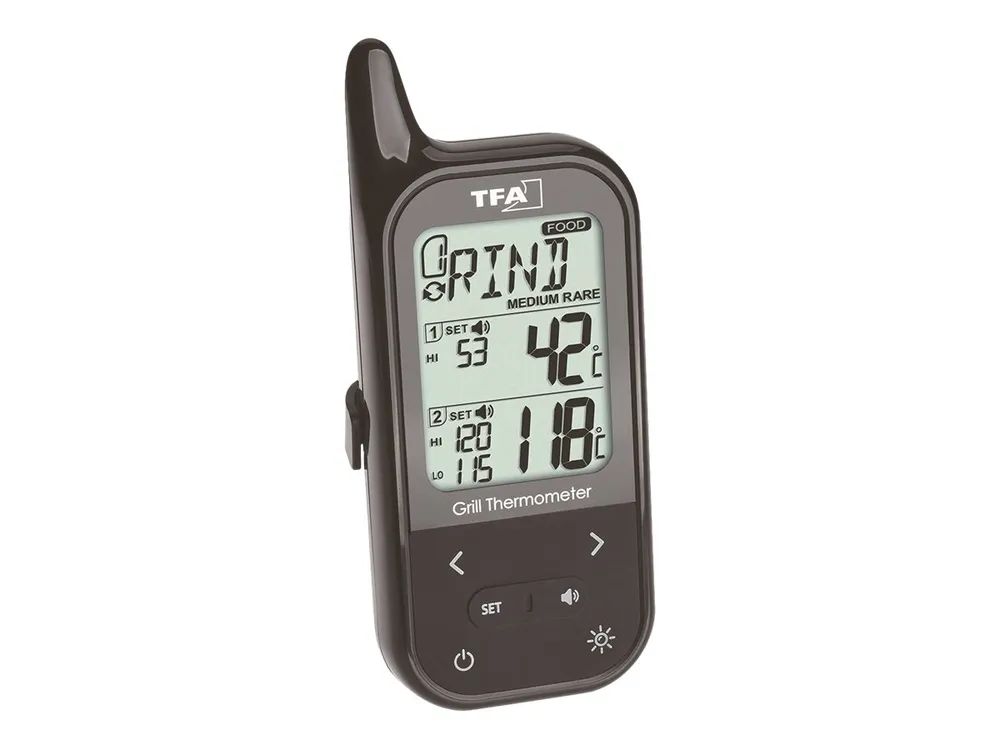 TFA Küchen-Chef Twin - Fleischthermometer - Schwarz