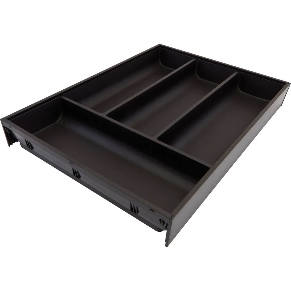 BLUM AMBIA-LINE Besteckeinsatz NL450mm,B300mm, Stahl Carbonschwarz