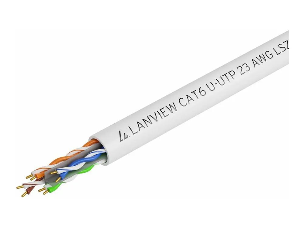 Lanview Bulkkabel - 305 m - 6.3 mm - UTP