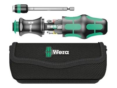 Wera Kraftform Kompakt 20 - Schraubendreher mit Bit-Satz