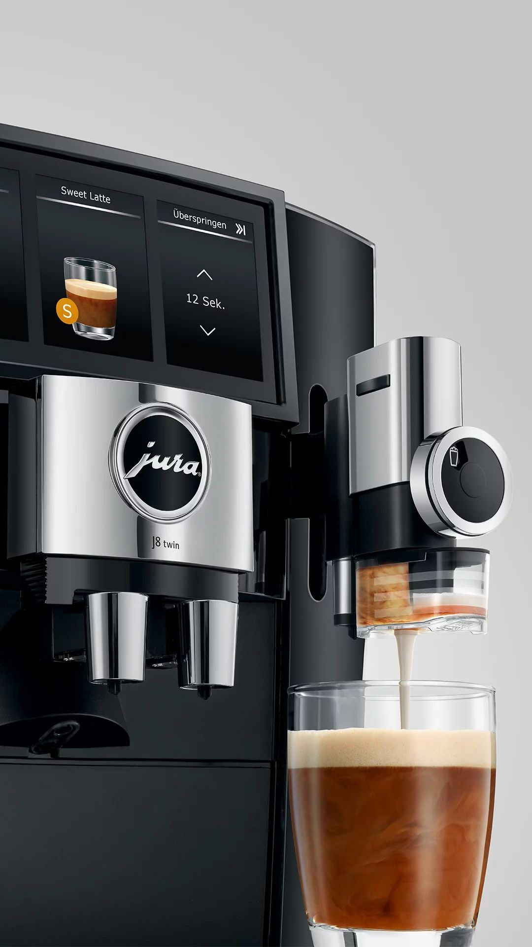 Jura J8 twin (EA), Diamond Black