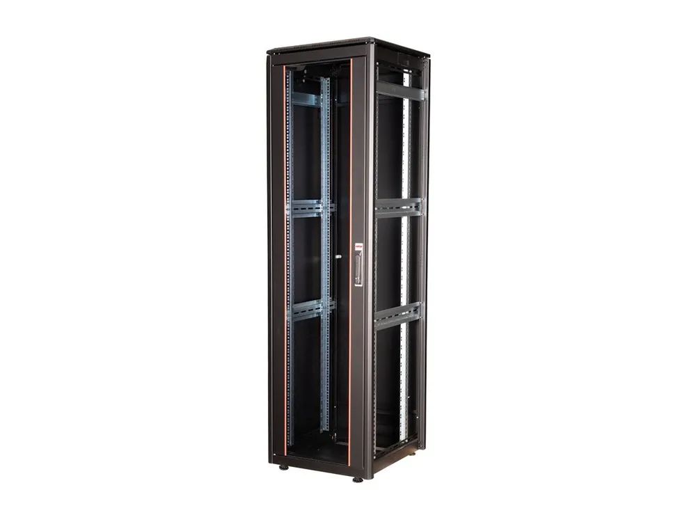 ROLINE Pro - Schrank Netzwerkschrank - RAL 9005, Jet Black - 47U - 48.3 cm (19")