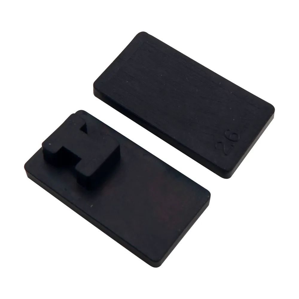 CROSO Einlage zu Glasklemmbeschlag, für 8,76 mm, Maß 53 x 53 mm