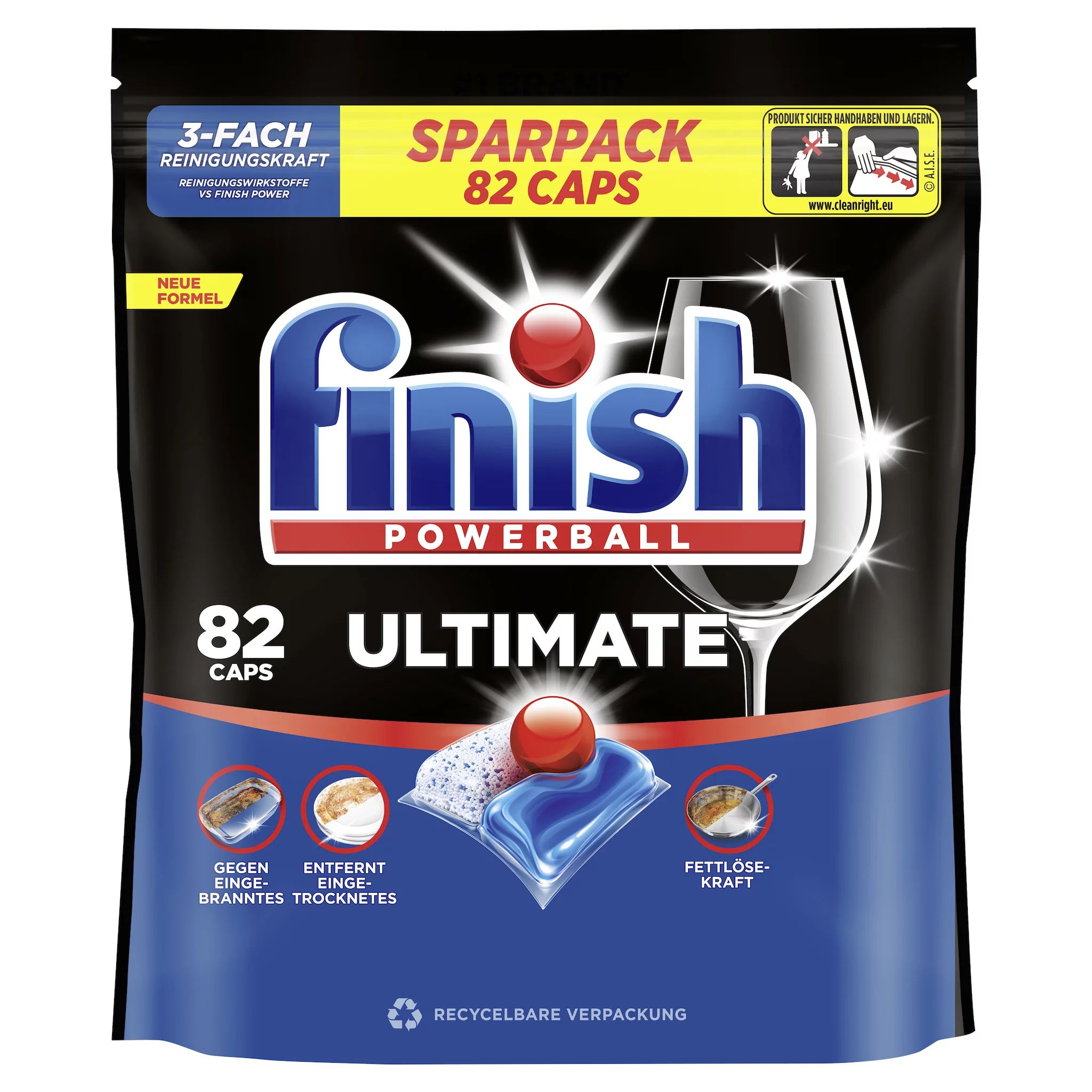 Finish Ultimate Sparpack Fresh 82 Caps
