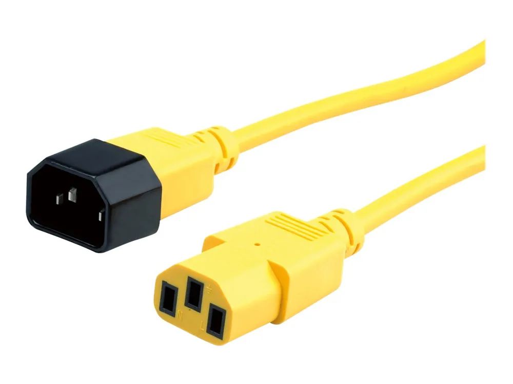 ROLINE Stromkabel - IEC 60320 C14 zu power IEC 60320 C13