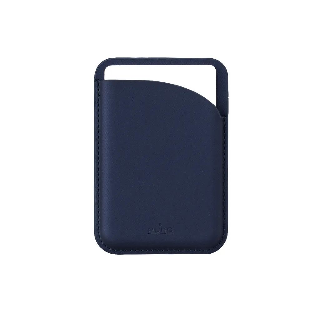 PURO MAG WALLET MagSafe Kreditkartentasche, blau