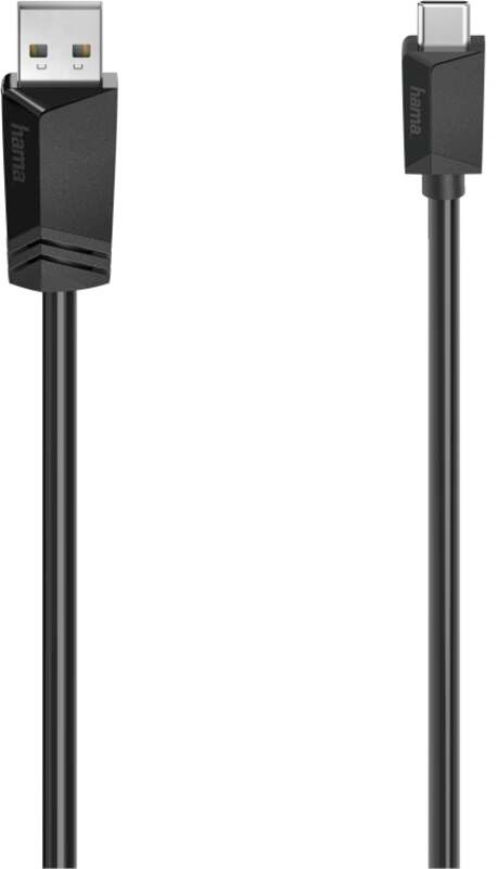 Hama 200631 USB-A auf USB-C, 480 Mbit/s, 0,75m