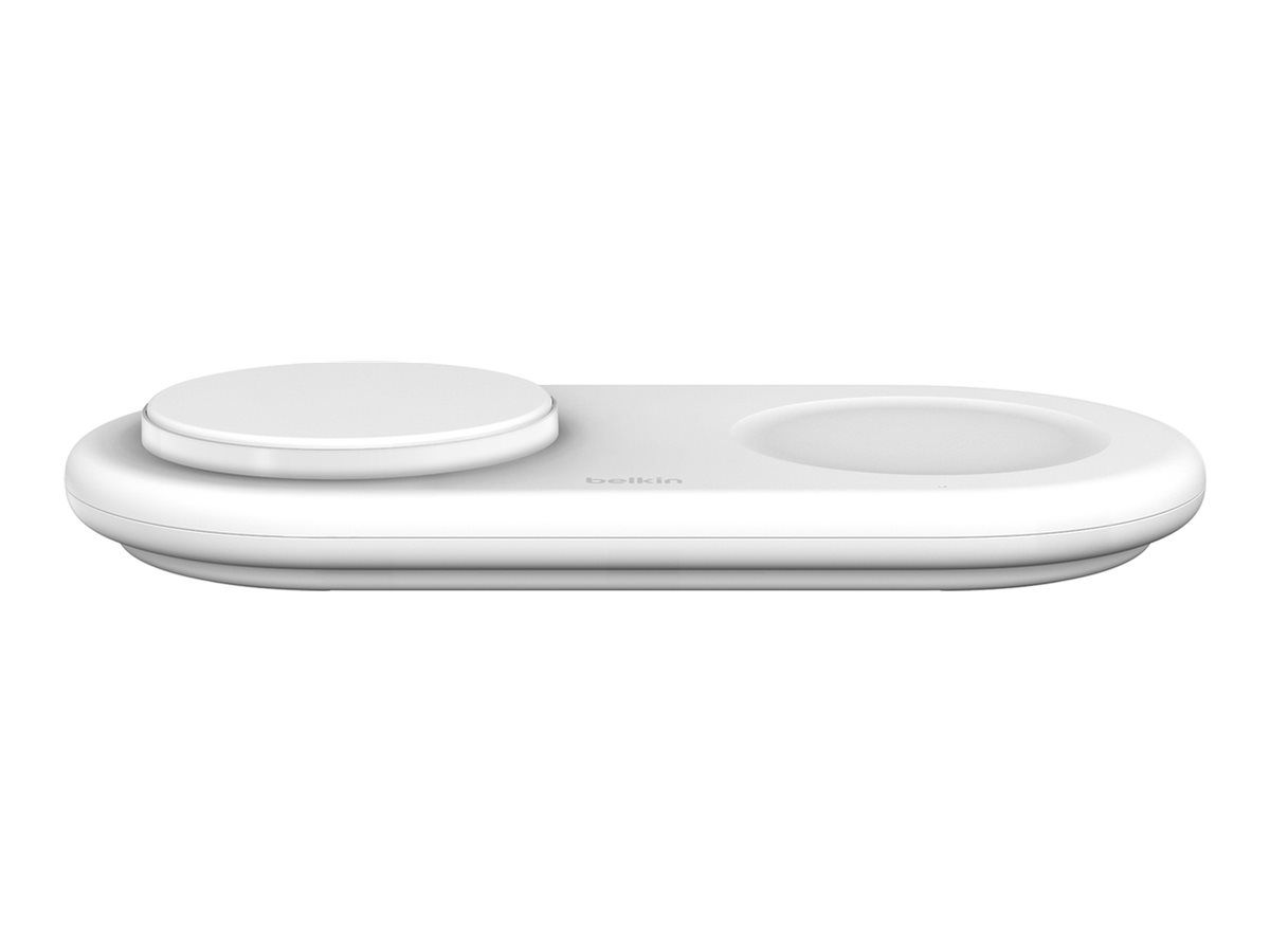 Belkin Boost Charge Pro 2in1 Qi2 15w Magnetic Charging Pad White