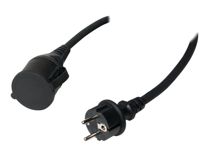 LogiLink Spannungsversorgungs-Verlängerungskabel - power CEE 7/7 (W)