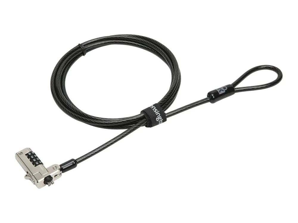 Kensington N17 Serialized Combination Cable Lock for Dell Devices with Wedge Slots - 25 Pack - Sicherheitskabelschloss (Packung mit 25)